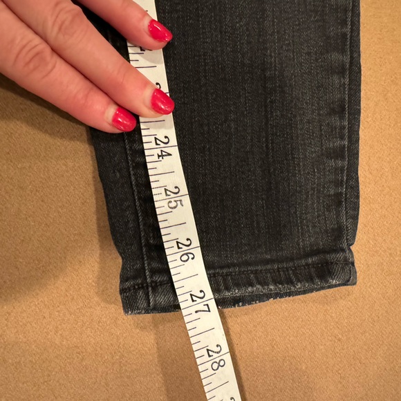 Paige Verdugo Ankle Black Skinny Jeans - Size 27 - Picture 11 of 11